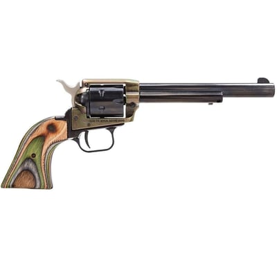 Heritage Rough Rider Revolver - 22LR with Color Case Hardened Frame - $113.92