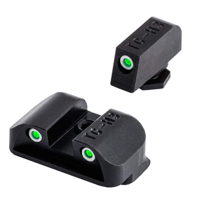 Truglo Tritium Handgun Night Sights Compatible with Glock 17, 19, 22, 23, 24, 26 & 27 with Daylight White Dots & Low-Light Tritium Dots - $51.88 + FREE Shipping