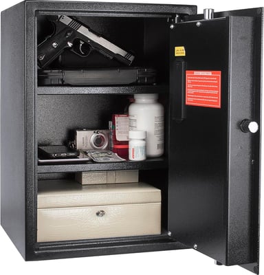 Barska Biometric Fingerprint Safe – Quick Access Security Safe with 2.5-Second Keyless Entry, Solid Steel Construction & Backup Key - $206.59 + FREE Shipping