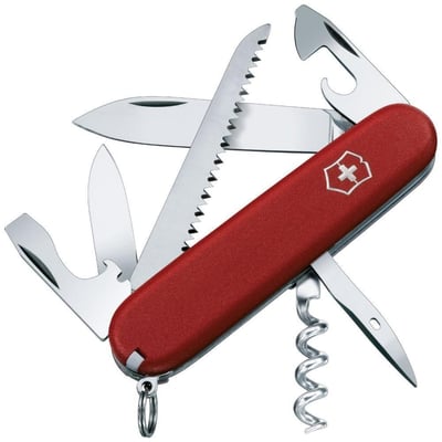 Victorinox Swiss Army Camper II Folding Camping Knives, Red, 91mm - $12.98 + Free S/H over $25 (Free S/H over $25)
