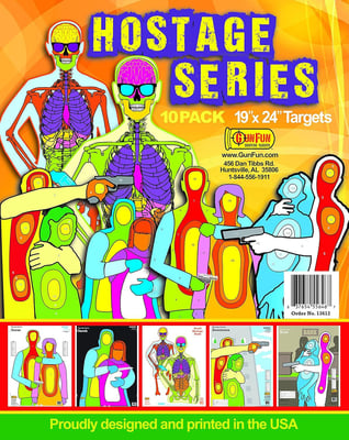 Hostage Series 19" x 24" 10 Pack - $12.95 + FREE Shipping