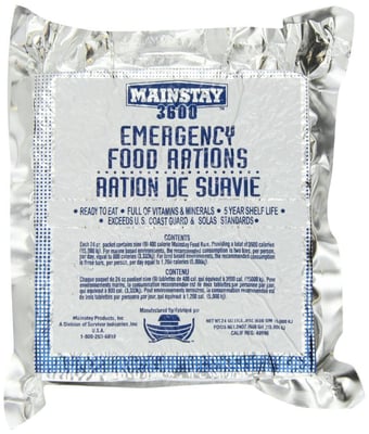 Mainstay Emergency Food Rations - Case of 10 Packs - $85.70 shipped (Free S/H over $25)