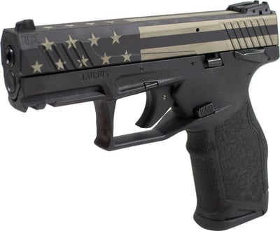 Taurus TX22 .22 LR, 4" Barrel, Fixed Sights, Manual Safety, USA Flag Cerakote,16rd - $309.09 shipped after code "WELCOME20"