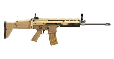 FNH SCAR 16S NRCH 5.56 Semi-Auto Rifle with Folding Stock and FDE Finish - $3399.00 (Free S/H on Firearms)