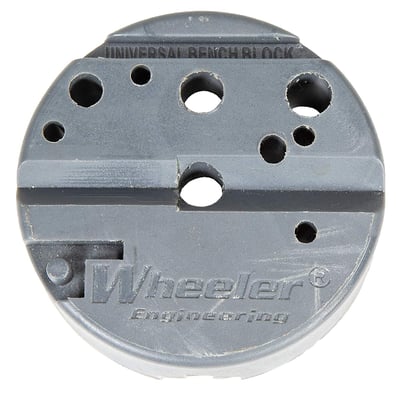 Wheeler Universal Bench Block with Non-Marring Construction and Multiple Uses for Pistols, Gunsmithing and Maintenance - $15.23 (Free S/H over $25)