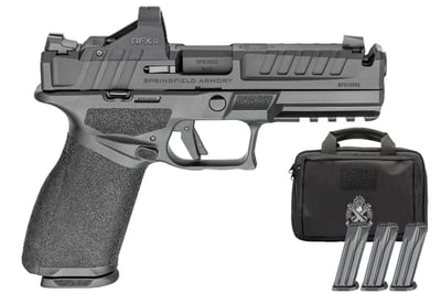 Springfield Echelon 4.5F Comp Gear Pac 9mm 4.5" BBL 20rd Pistol w/ Viridian RFX11 Green Dot, 4 Mags & Range Bag - $629.99 