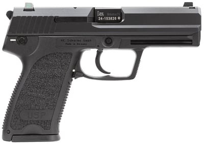 Heckler & Koch USP9 V1 DA/SA Pistol 709001LEA5, 9mm, 4.3", Black Poly Grip/Frame, Black Finish, 15 Rds - $991.99 