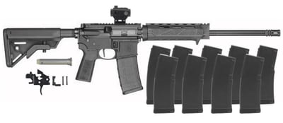 Smith & Wesson M&P15 Volunteer XV, 5.56mm, 16" Barrel, 10x 30rd Magazines, Red Dot, + FRT Kit - $999.99 