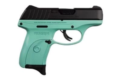 Ruger EC9S, 9mm, 3.12", Turquoise Frame, 7rd - $239.99 after code "WELCOME20" 