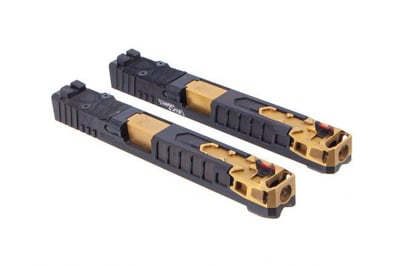 Trinity Nevada GRND ZR0 For Glock 34 Complete Slide DLC Slide RMR / TiN Barrel - $1495.00