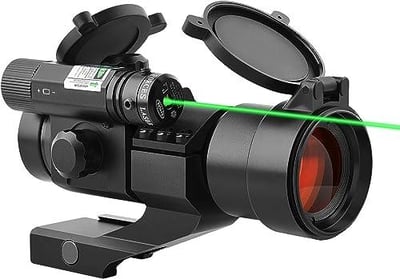 CVLIFE 1x30mm Red Dot Sight Scope with Green Laser Reflex Sight for 20mm Cantilever Mount - $40.49 after code "5OHQ5C2K" + FREE Shipping
