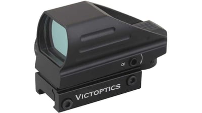 VictOptics 1x 22x33mm Red Dot Sight - 4 Reticles Black, Battery Type: CR2032 - $29.79 (Free S/H over $49 + Get 2% back from your order in OP Bucks)
