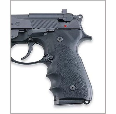 Beretta 92/9 Series Rubber Grips- Wrap-Around (Hogue) Packaged - $31  (FREE S/H over $95)