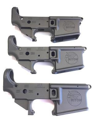 TRITON MFG 7075 T6 Forged Lower Receiver 3 pack With Free Shipping - $159.99