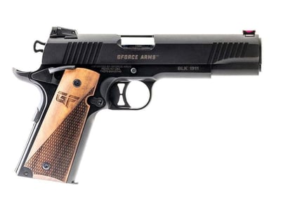 G-Force Chronicle 1911 45ACP 5" 8rd Pistol, Walnut / Black - GF1945BW - $279.99