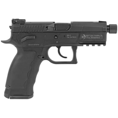 B&T MK-II Pistol 9mm 4.3" Barrel Threaded Barrel DA/SA - $949 (Free S/H)