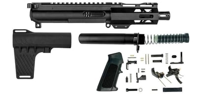 Pistol Build Kit - RTB 9MM 4.5" Complete Upper Receiver w/ A2 AA Stabilizer Fin TS LPK - $288.76 w/code "BUILDUP20" 
