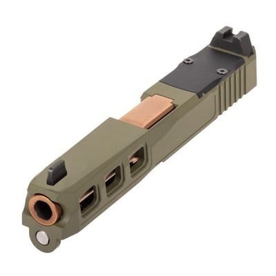 PSA Dagger Complete SW3 RMR Slide Assembly With Copper Barrel, Sniper Green - $199.99