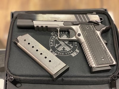 Springfield 1911 Emissary 45 ACP Full-Size Pistol with VZ G10 Grips - $1070.60 (Free S/H on Firearms)