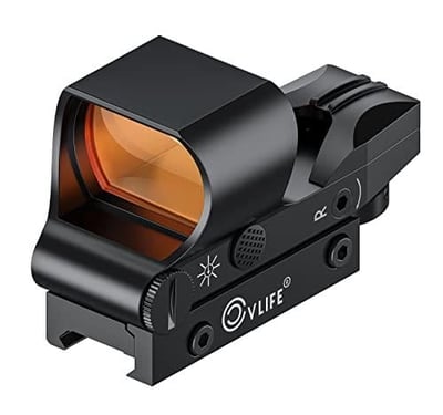 CVLIFE Reflex Sight 1x28x40mm 4 Adjustable Reticles for 20mm Picatinny Rail Absolute Co-Witness - $24.79 w/code "HTBT7F6M" + 32% off Prime discount (Free S/H over $25)
