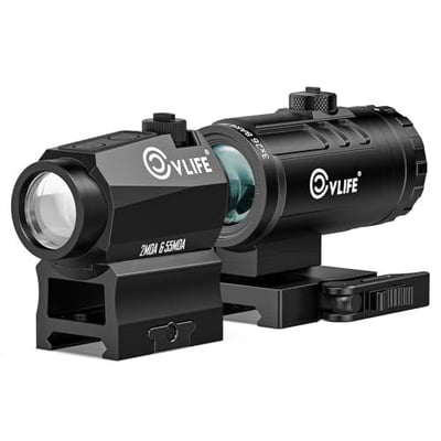 40% off CVLIFE Multi-Reticle Red/Green Dot Sight & 3X Magnifier Combo, Motion Awake Compact Red Dot & Circle with Quick Release Flip-to-Side Magnifier Combo Kit, Optics Absolute Co-Witness for 21MM Picatinny w/code IAKSM2LA + FREE Shipping