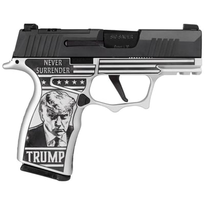 Sig Sauer P365 Shark Tooth "Trump" Grip OR 3.1" 9mm 10rd Handgun W/ X-RAY 3 Sights - $799.99 