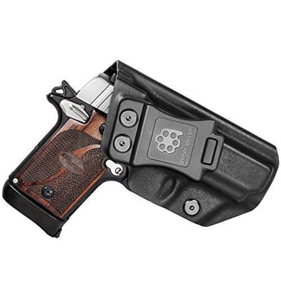 Amberide IWB KYDEX Holster Fit: Sig Sauer P938 Inside Waistband Adjustable Cant US KYDEX Made (Black, Right Hand - $26.99 (Free S/H over $25)