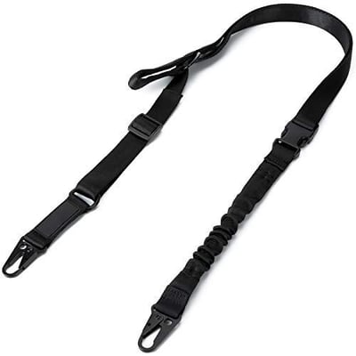 Tipfun 2 Point Adjustable Traditional Sling with Metal Hook Black - $5.39 after code "25SJAGD9" (Free S/H over $25)
