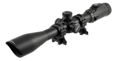 UTG 4-16X44 30mm Scope, AO, 36-color Mil-dot, QD Twist lock rings - $141.38 shipped (Free S/H over $25)