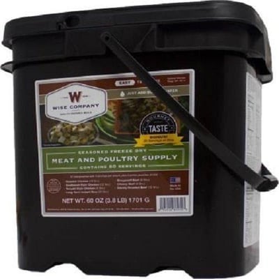 Wise Company 60 Serving Gourmet Seasoned Freeze Dried Meat, 60-Ounce - $219.99 shipped (LD) (Free S/H over $25)