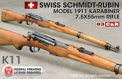 Swiss K1911 Carbine Shooters Grade - $239.95
