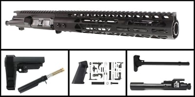 DD Elite Series 'Highway' 10.5" AR-15 7.62x39 Nitride Pistol Full Build Kit W/ Faxon, Aero - $559.99 (FREE S/H over $120)