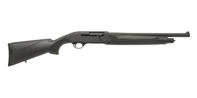 Panzer Arms EG200 18.5" Semi Automatic 12 Gauge Shotgun, Black Synthetic - $219.99