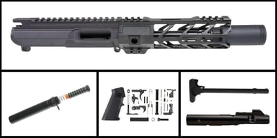 Davidson Defense 'Minik' 7" AR-15 9mm Nitride Pistol Full Build Kit - $389.99 (FREE S/H over $120)