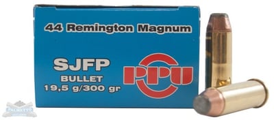 PRVI Partizan 44 Magnum 300gr SJFP Ammunition 50rd - PP-R4.2 - $30.99