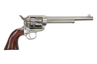 Uberti 1873 Cattleman 45 Colt Revolver Polished Nickel Finish and 7.5 Inch Barrel - $668.99 (Free S/H on Firearms)