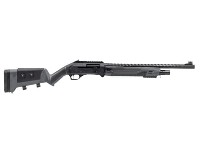 Panzer FS1 Pro 12 Gauge 20" 4rd Semi-Auto Shotgun, Grey & Black - $369.99