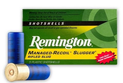 Remington 12 Ga Law Enforcement Reduced Recoil Rifled Slugs 2 3/4" 250 Rounds - $268.99 + Free Shipping (Free S/H)