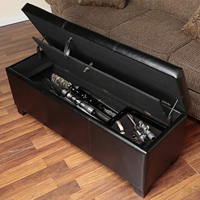 American Furniture Classics 502 Concealment Gun Bench 17"D x 51"W x 20"H - $240 + FREE Shipping