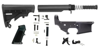 100% Lower Build Kit - Anderson Receiver - LPK - M4 Stock Kit - $89.95 after Code: LUCKY13
