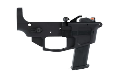 Dirty Bird Type-9A 9mm Ambidextrous Stripped Lower Receiver - Black - $219.95 (FREE Shipping over $50)