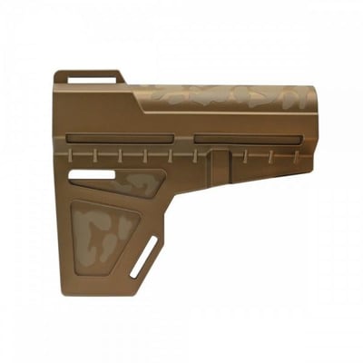 AR-15/AR-10 Pistol Stabilizer Flat Dark Earth and Burnt Bronze CERAKOTE CAMO - $64.95