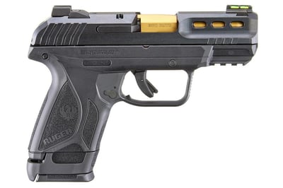 Ruger Exclusive .380 ACP 3.42" 15+1 Rounds Black w/ Gold Barrel - $309.99 + Free Shipping