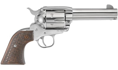 Ruger Vaquero Fast Draw .357 Mag 4-5/8" FS SS Wood Short Spur - $887.99  ($7.99 Shipping On Firearms)