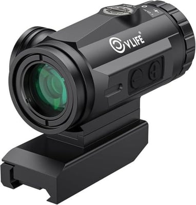 15% off CVLIFE 3X Compact Prism Scope with Motion Awake Technology, 10 Levels Red Illuminated BDC Reticle, Electronic Button Control, Fully Multi-Coated Lenses, Two Height Settings w/code 9RMKS3NK - $75.64 + FREE Shipping