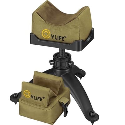 50% off CVLIFE Shooting Rest Tripod Gun Rifle Rest with Front and Rear Bench Rest Bags Height Adjustment for Range Shooting Hunting and Outdoor w/code R9ZD5IK2 - $29.25 + FREE Shipping
