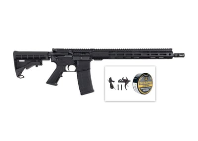 PSA AR-15 16" 5.56 NATO Railed Rifle & Sabre Claw Trigger Bundle - $549.99