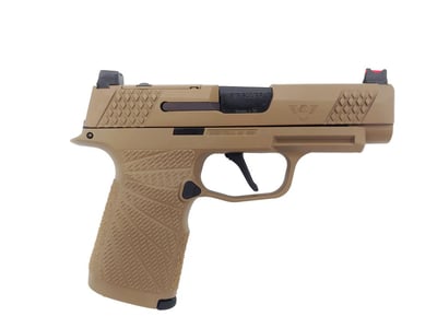 Wilson Combat WCP365XL, 9mm, 3.7" Barrel, WC Action Tuned Trigger 12rd, RMSc/Sig Romeo Zero Optic Cut, FDE - $1200 