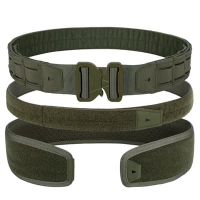 BOMTURN Great Tactical Belt Molle Duty Belt Quick Release Battle Belts 1.75" & Outer Belt Anti-Slip Adjustable (S, M, L) - $20.99 + FREE Shipping