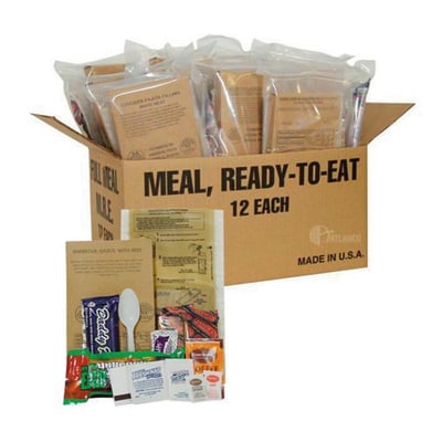 5ive Star Gear Deluxe Field Ready Rations (MRE) - $71.99 ($6 flat S/H or Free shipping for Amazon Prime members)